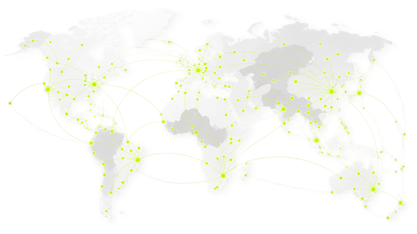 Mapa mundial con la presencia internacional de XADO